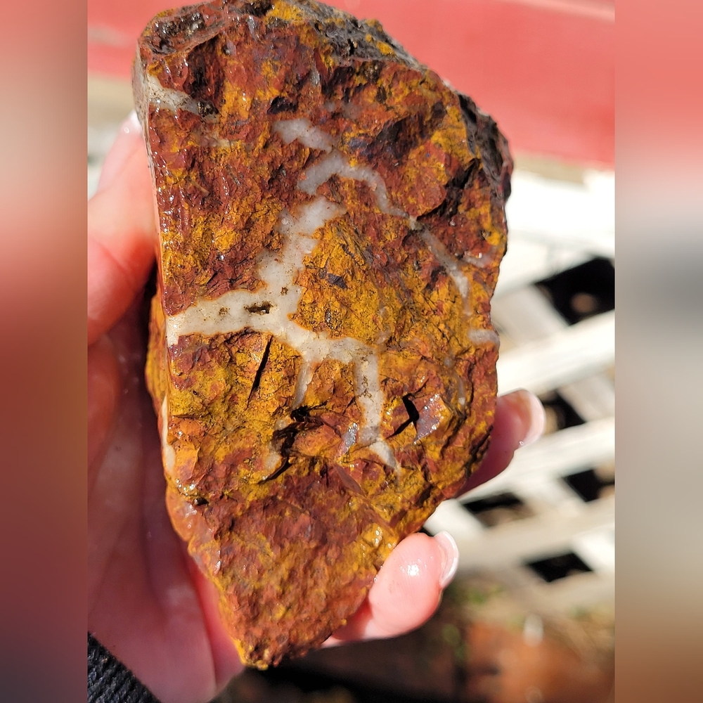 Natural Rough Jasper Stone - Picture 2 of 8